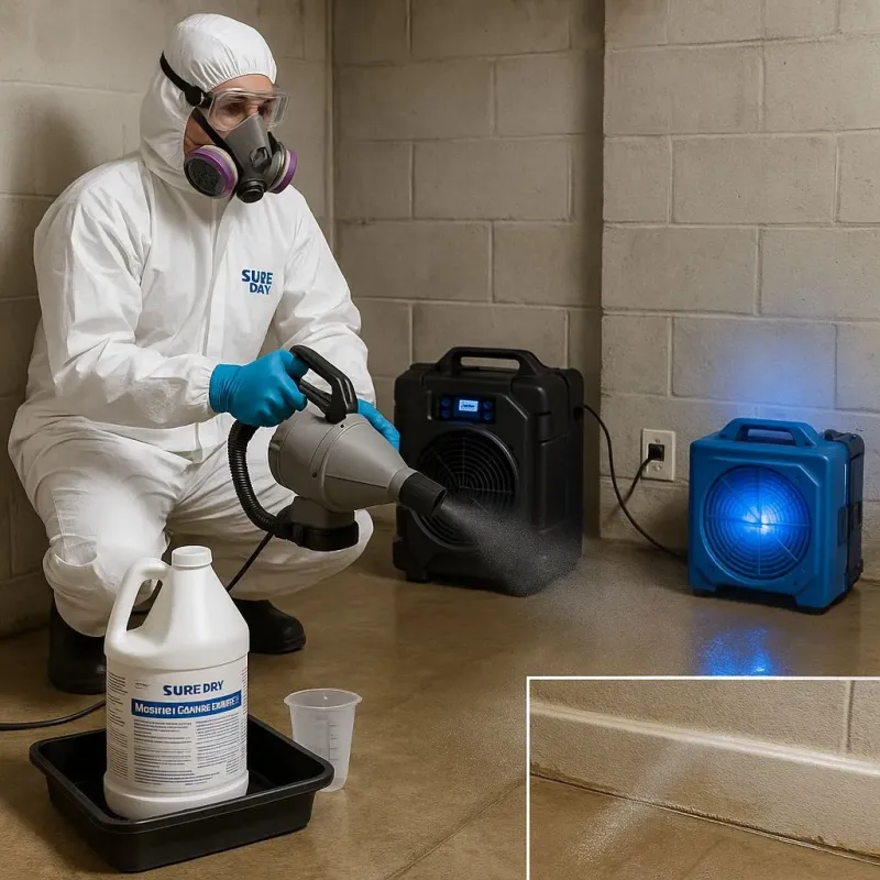 Sanitization and Odor Removal process in Seabeck, WA