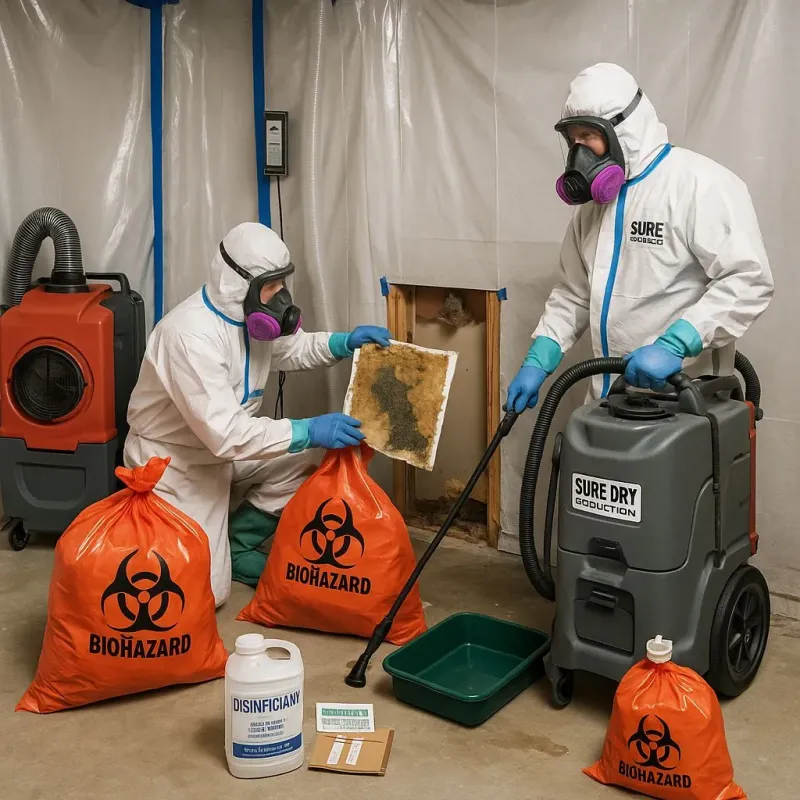 Contaminated Water Handling Protocols process in Seabeck, WA