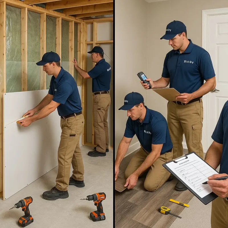 Repairs and Reconstruction process in Seabeck, WA